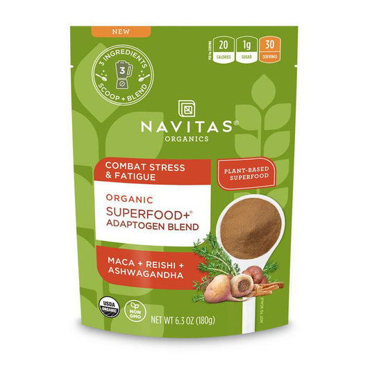 NAVITAS ORGANICS SUPERFOOD+ ADAPTOGEN BLEND 6.3OZ