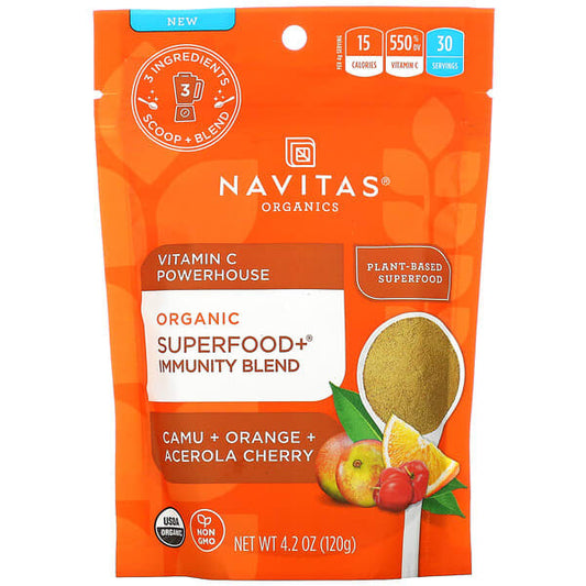 NAVITAS ORGANICS SUPERFOOD IMMUNITY BLEND 4.2oz